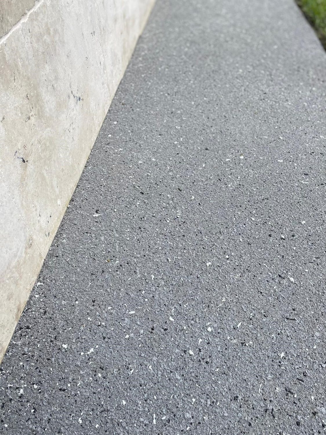Concrete resurfacing in Steel grey base, concrete resurfacing at a home in Berala, Sydney